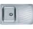 Мойка ALVEUS ELEGANT 30 SAT 90 FI 810x510 в комплекте с сифоном 1130551 1126348 1