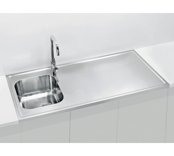 Мойка ALVEUS CLASSIC PRO 90 SAT-90 1200x600 1x L/ I в комплекте с сифоном 1130551 1130473