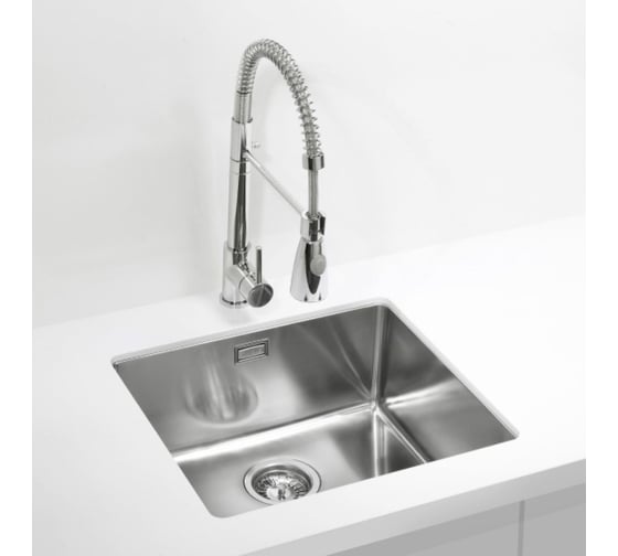 Мойка ALVEUS KOMBINO 20 KMB 90 FI 380x440 F/S в комплекте с сифоном 1102384 1118878