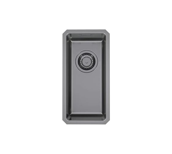 Мойка ALVEUS KOMBINO 10 MONARCH ANTRACITE SAT-90 217x437x140 U в комплекте с выпуском, без сифона 1122671 1