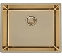 Мойка ALVEUS KOMBINO 50 MONARCH BRONZE SAT-90 542x442x195 F/S в комплекте с выпуском, без сифона 1121283
