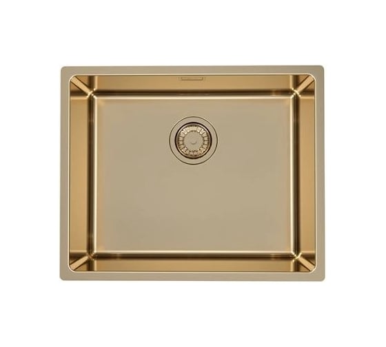 Мойка ALVEUS KOMBINO 50 MONARCH BRONZE SAT-90 542x442x195 F/S в комплекте с выпуском, без сифона 1121283