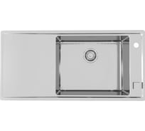 Мойка ALVEUS STRICTO 30 KMB 90 FI правая 980x472 в комплекте с сифоном 1127252 1124375