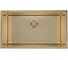 Мойка ALVEUS QUADRIx MONARCH 60 BRONZE 740x400x200 в комплекте с выпуском, без сифона 1117479 1