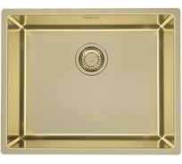 Мойка ALVEUS KOMBINO 50 MONARCH GOLD SAT-90 542x442x195 U в комплекте с выпуском, без сифона 1120361