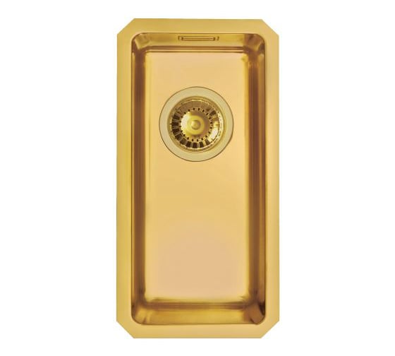 Мойка ALVEUS KOMBINO 10 MONARCH BRONZE SAT-90 217x437x140 U в комплекте с выпуском, без сифона 1122672 1