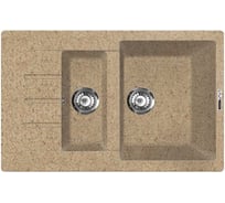 Кухонная мойка LAVA D.2 SAHARA бежевый D2.SAH