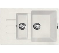 Кухонная мойка LAVA D.2 LATTE белый D2.LAT