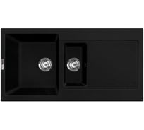 Кухонная мойка LAVA D.5 чёрный металлик D5.LAV