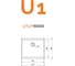 Кухонная мойка LAVA U.1 VANILLA ваниль U1.VNL 2