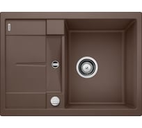 Мойка BLANCO METRA 45S COMPACT SILGRANIT кофе, с клапаном автоматом 519581