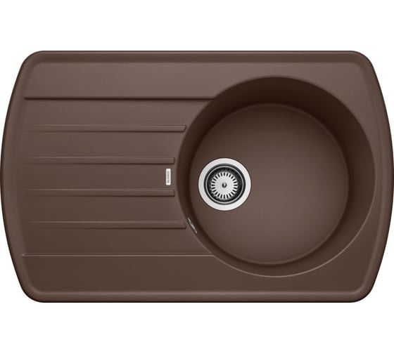 Мойка BLANCO RONDOVAL 45S SILGRANIT кофе 515769