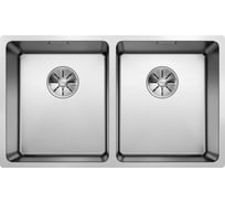 Мойка BLANCO ANDANO 340 340 U нержавеющая сталь, полированная, c отводной арматурой InFino 522983