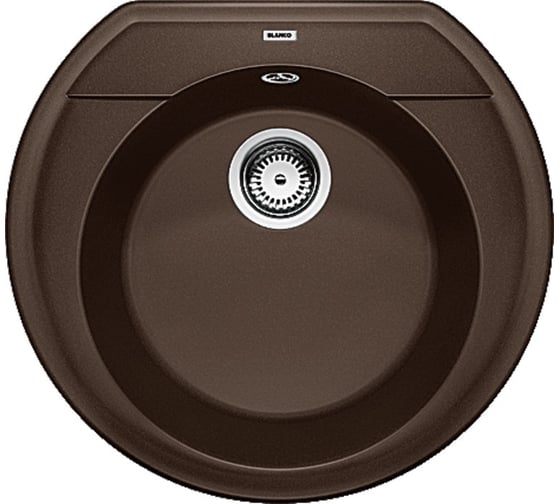 Мойка BLANCO RONDOVAL 45 SILGRANIT кофе 515676
