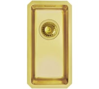 Мойка ALVEUS KOMBINO 10 MONARCH GOLD SAT-90 217x437x140 U в комплекте с выпуском, без сифона 1120360