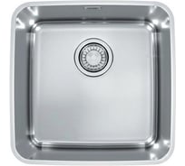 Мойка ALVEUS LUNO 30 SAT 90 FI 400х400 в комплекте с сифоном 1102384 1129251