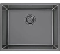 Мойка ALVEUS KOMBINO 50 MONARCH ANTRACITE SAT-90 542x442x195 U в комплекте с выпуском, без сифона 1122673