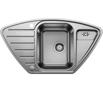 Мойка BLANCO LANTOS 9E IF нержавеющая сталь, с клапаном автоматом 516277