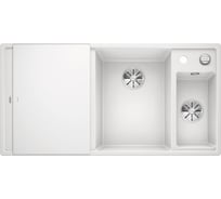 Мойка BLANCO AXIA III 6S белый, чаша справа, доска, стекло, c клапаном автоматом InFino 523477