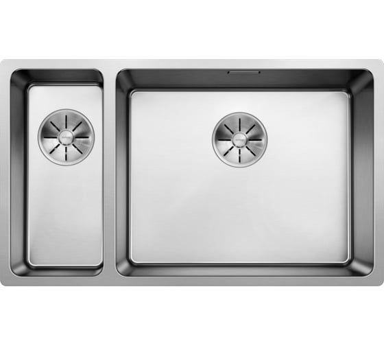 Мойка BLANCO ANDANO 500 180 U нержавеющая сталь, полированная, c отводной арматурой InFino, правая 522989