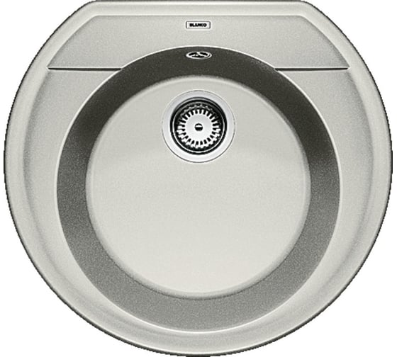 Мойка BLANCO RONDOVAL 45 SILGRANIT жемчужный 520604