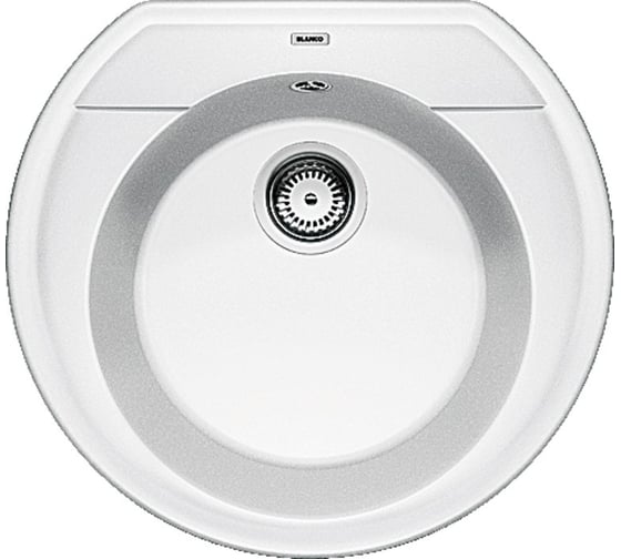 Мойка BLANCO RONDOVAL 45 SILGRANIT белый 515671