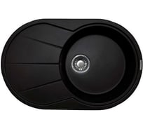 Кухонная мойка LAVA E.3 BASALT чёрный E3.BAS