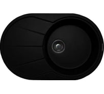 Кухонная мойка LAVA E.3 чёрный металлик E3.LAV