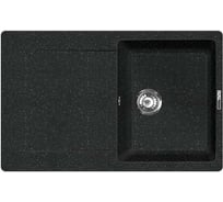 Кухонная мойка LAVA L.4 BASALT чёрный L4.BAS