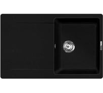 Кухонная мойка LAVA L.4 чёрный металлик L4.LAV