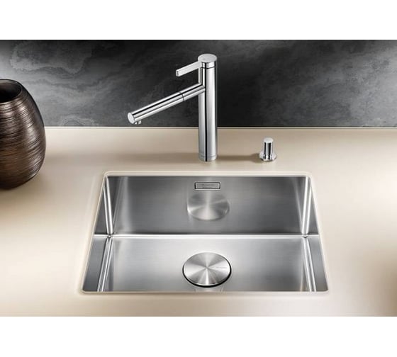 Мойка BLANCO CLARON 500 U нержавеющая сталь, зеркальная полировка 521577