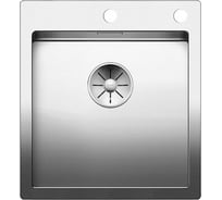 Мойка BLANCO CLARON 400 IF A нержавеющая сталь Durinox с отводной арматурой InFino 523392