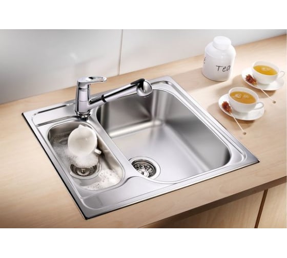 Мойка BLANCO TIPO 6 Basic нержавеющая сталь матовая 514813
