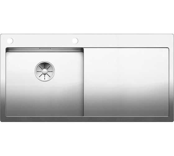 Мойка BLANCO CLARON 5S IF А чаша слева нержавеющая сталь, зеркальная полировка с клапаном автомат 521626