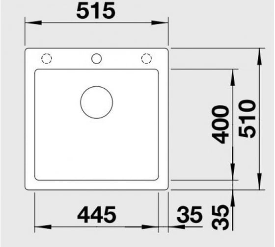 Мойка BLANCO PLEON 5 SILGRANIT стиль "бетон" 525304