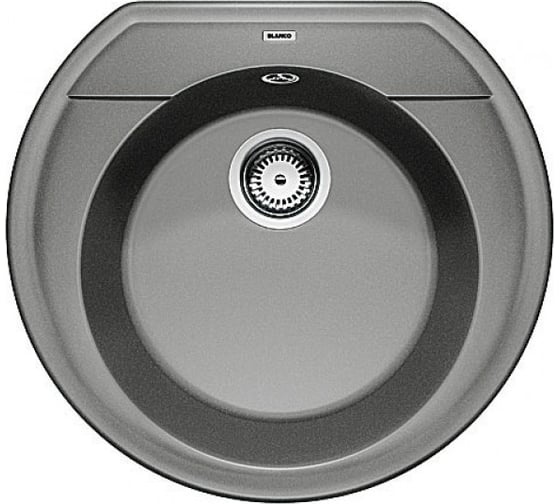 Мойка BLANCO RONDOVAL 45 SILGRANIT алюметаллик 515670