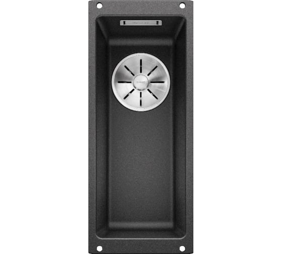 Мойка BLANCO SUBLINE 160 U SILGRANIT антрацит c отводной арматурой InFino 523396 1