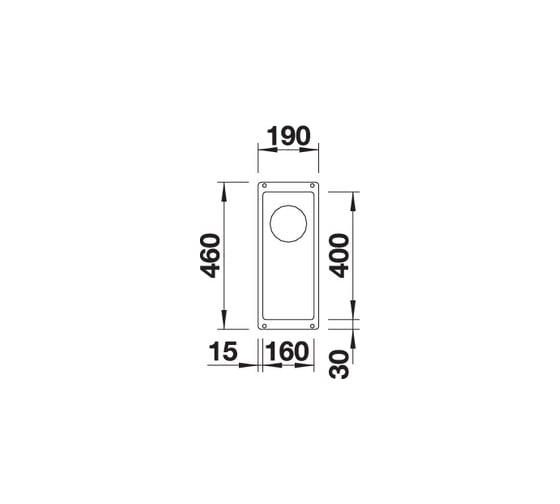 Мойка BLANCO SUBLINE 160 U SILGRANIT антрацит c отводной арматурой InFino 523396
