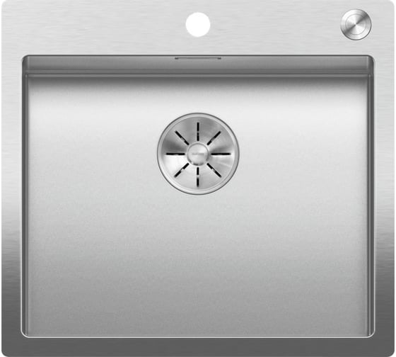 Мойка BLANCO CLARON 500 IF A нержавеющая сталь, Durinox с отводной арматурой InFino 523393 1