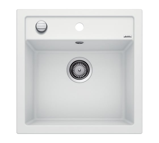 Мойка BLANCO DALAGO 5 SILGRANIT белый, с клапаном автоматом 518524