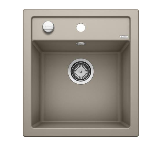 Мойка BLANCO DALAGO 45 SILGRANIT серый беж, с клапаном автоматом 517317 1