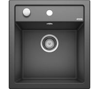 Мойка BLANCO DALAGO 45 SILGRANIT антрацит, с клапаном автоматом 517156