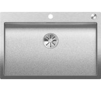 Мойка BLANCO CLARON 700 IF A нержавеющая сталь Durinox, с отводной арматурой InFino 523394