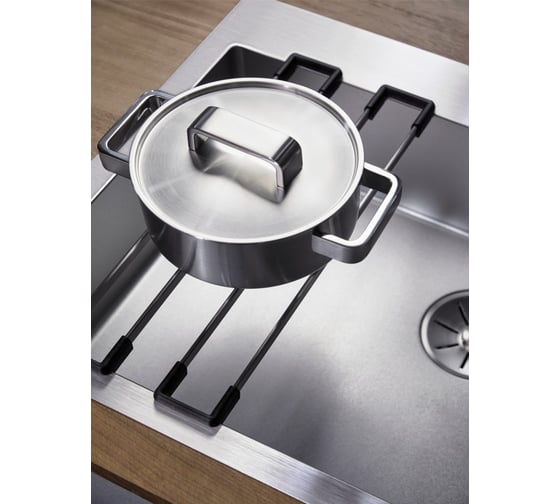 Мойка BLANCO CLARON 700 IF A нержавеющая сталь Durinox, с отводной арматурой InFino 523394