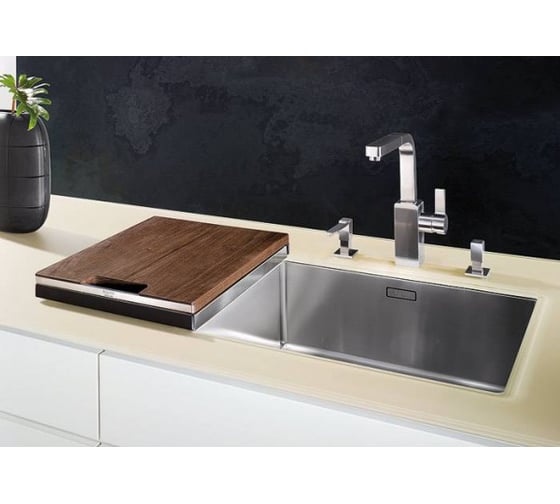 Мойка BLANCO CLARON 550 U нержавеющая сталь, зеркальная полировка 521579