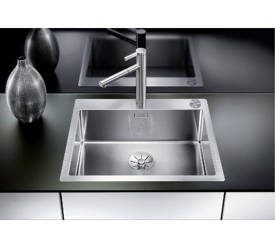 Мойка BLANCO CLARON 550 IF А нержавеющая сталь, зеркальная полировка, с клапаном автомат 521639