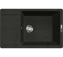 Кухонная мойка LAVA L.8 L AVA чёрный металлик L8.LAV