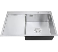 Набор 2 в 1 РМС кухонная мойка с левым крылом + дозатор MRK-7851R