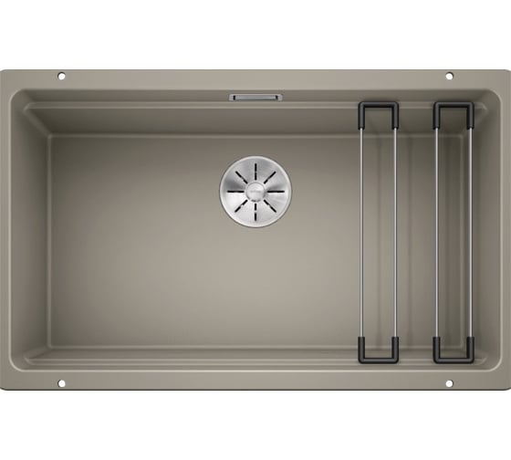 Мойка BLANCO ETAGON 700 U SILGRANIT PuraDur серый беж, с аксессуарами 525174 1