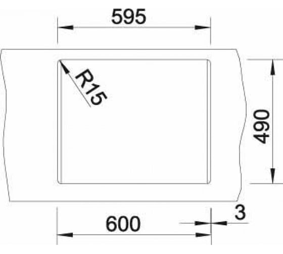 Мойка BLANCO DALAGO 6 SILGRANIT алюметаллик с клапаном автоматом 514198
